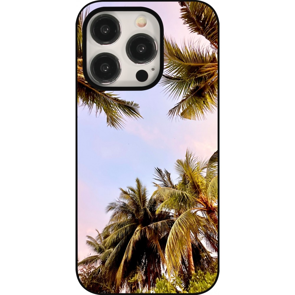 iPhone 15 Pro Case Hülle - Summer 2023 palm tree vibe
