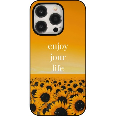 Coque iPhone 15 Pro - Summer 2025 Enjoy your life