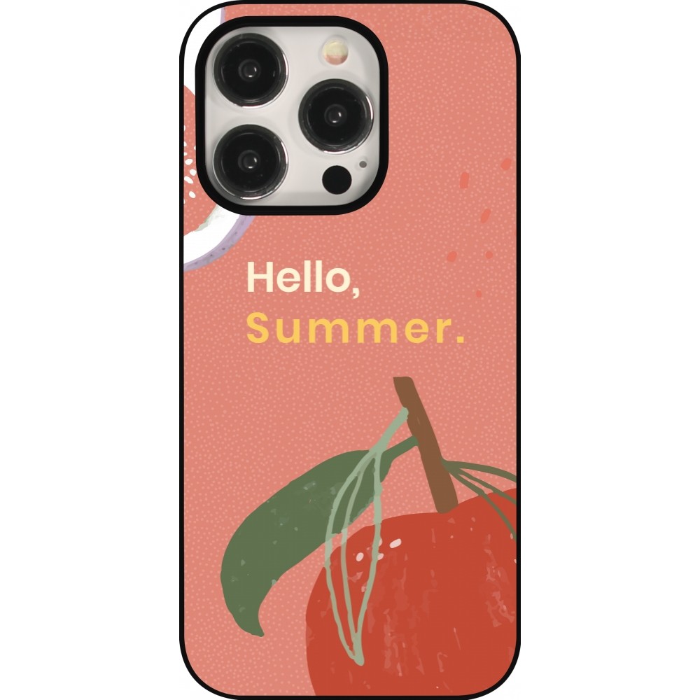 Coque iPhone 15 Pro - Summer 2025 Hello summer