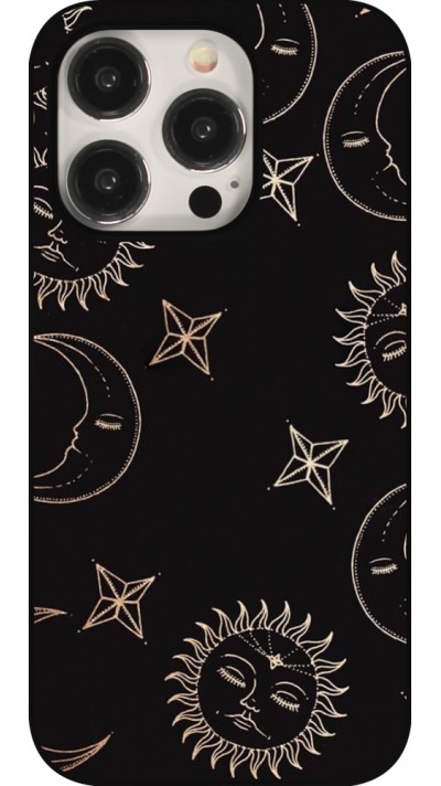 iPhone 15 Pro Case Hülle - Suns and Moons