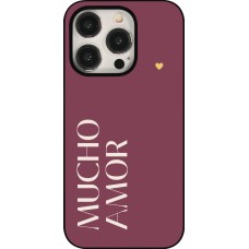 Coque iPhone 15 Pro - Valentine 2024 mucho amor rosado