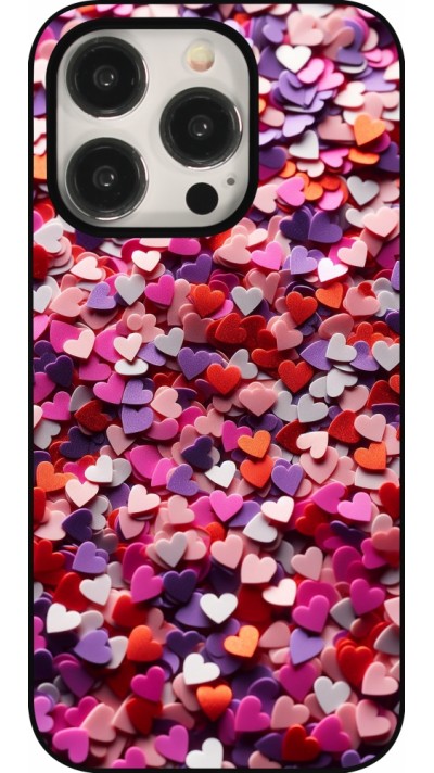 Coque iPhone 15 Pro - Valentine 2025 Confetti