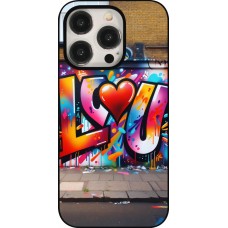 iPhone 15 Pro Case Hülle - Valentin 2025 Liebe U Tag