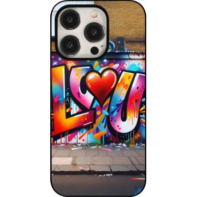 iPhone 15 Pro Case Hülle - Valentin 2025 Liebe U Tag