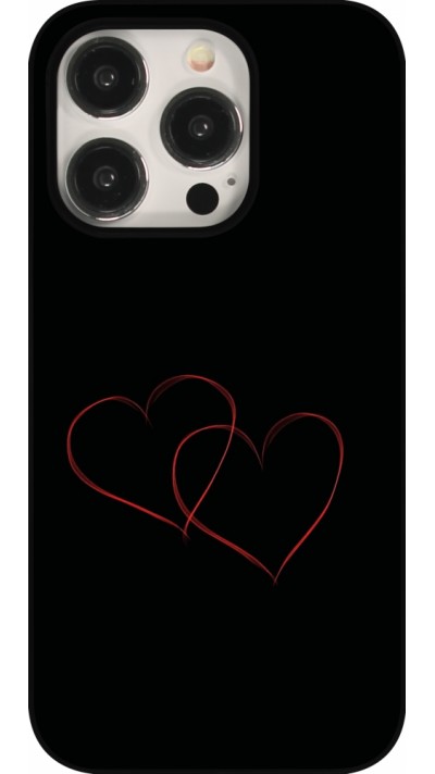 Coque iPhone 15 Pro - Valentine 2023 attached heart
