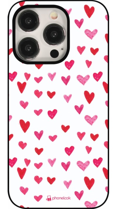 iPhone 15 Pro Case Hülle - Valentine 2022 Many pink hearts
