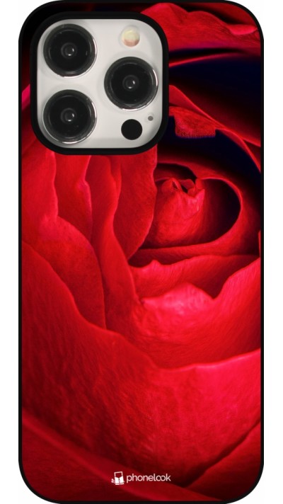 Coque iPhone 15 Pro - Valentine 2022 Rose