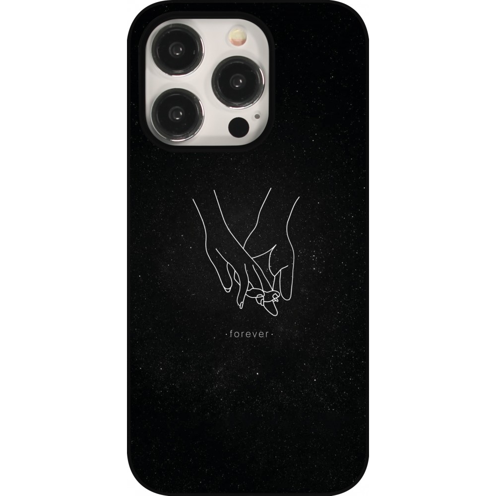 Coque iPhone 15 Pro - Valentine 2023 hands forever