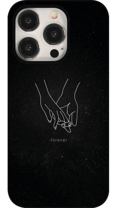 Coque iPhone 15 Pro - Valentine 2023 hands forever