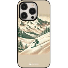 iPhone 15 Pro Case Hülle - Vintage Skiberg