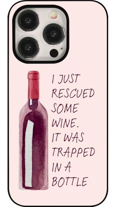 Coque iPhone 15 Pro - I just rescued some wine