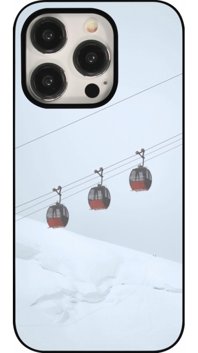 Coque iPhone 15 Pro - Winter 22 ski lift
