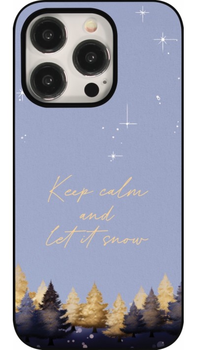 iPhone 15 Pro Case Hülle - Winter 25 Winter illustration of trees