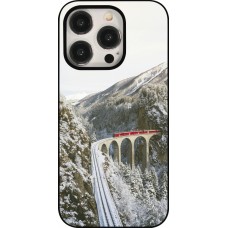 iPhone 15 Pro Case Hülle - Winter 25 Winter polar express