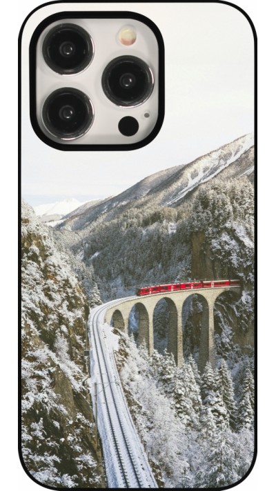 iPhone 15 Pro Case Hülle - Winter 25 Winter polar express