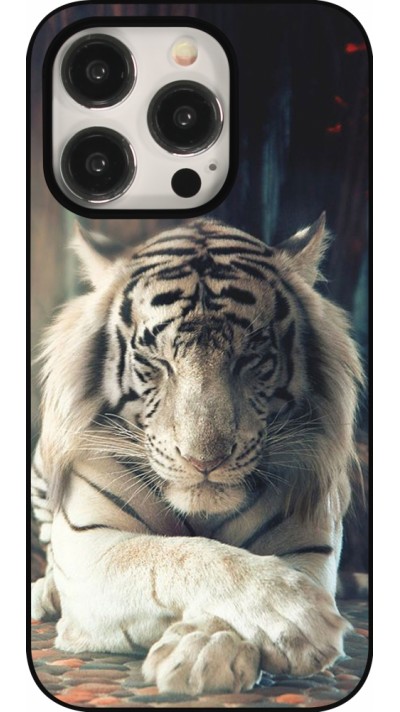 iPhone 15 Pro Case Hülle - Zen Tiger