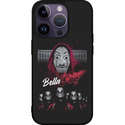 iPhone 15 Pro Case Hülle - Silikon schwarz Bella Ciao
