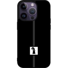 iPhone 15 Pro Case Hülle - Silikon schwarz Kanton BS schwarz