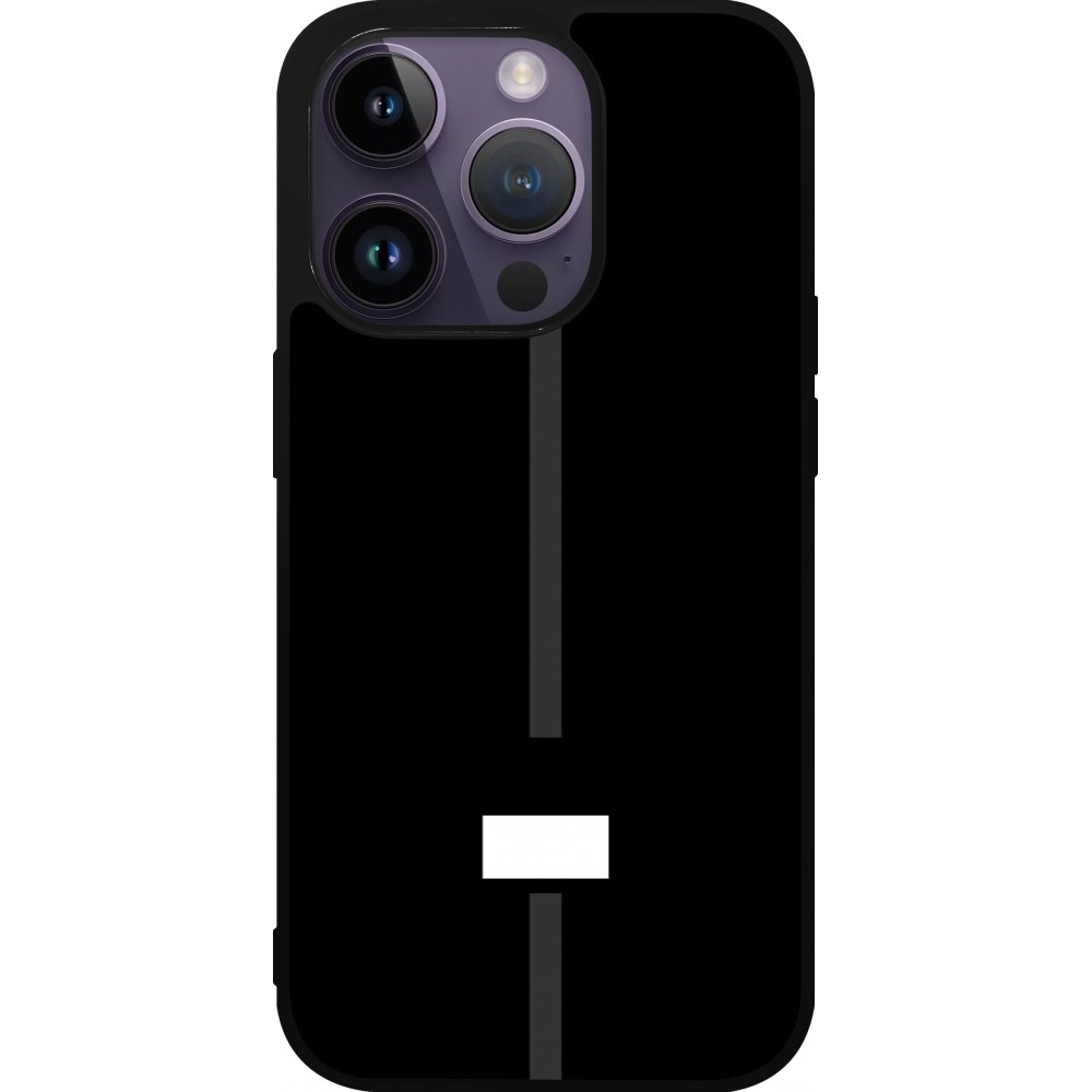 iPhone 15 Pro Case Hülle - Silikon schwarz Kanton FR schwarz