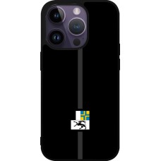 Coque iPhone 15 Pro - Silicone rigide noir Canton GR noir