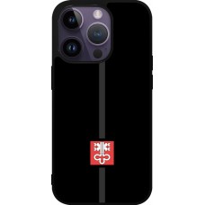 Coque iPhone 15 Pro - Silicone rigide noir Canton NW noir