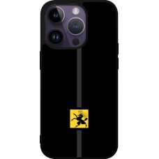 Coque iPhone 15 Pro - Silicone rigide noir Canton SH noir