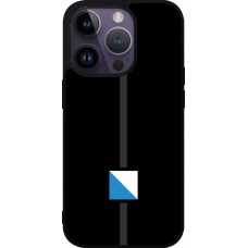 Coque iPhone 15 Pro - Silicone rigide noir Canton ZH noir