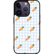 iPhone 15 Pro Case Hülle - Silikon schwarz Easter 2026 Pattern carrots