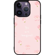 iPhone 15 Pro Case Hülle - Silikon schwarz Mom 2023 your are magical