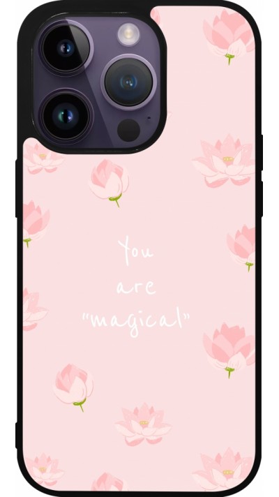 iPhone 15 Pro Case Hülle - Silikon schwarz Mom 2023 your are magical