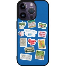 Coque iPhone 15 Pro - Silicone rigide noir Seals of the Dominican Republic DTMF