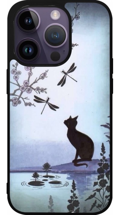 Coque iPhone 15 Pro - Silicone rigide noir Spring 19 12