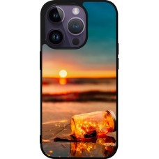 Coque iPhone 15 Pro - Silicone rigide noir Summer 2021 16