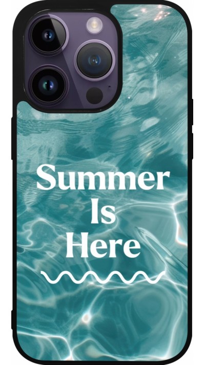 iPhone 15 Pro Case Hülle - Silikon schwarz Summer 2025 Summer is here
