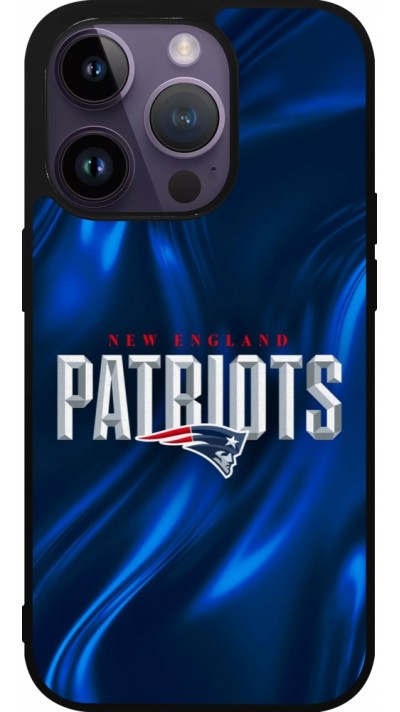 iPhone 15 Pro Case Hülle - Silikon schwarz Super Bowl 26 Patriots 2