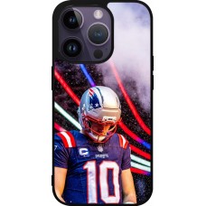iPhone 15 Pro Case Hülle - Silikon schwarz Super Bowl 26 Patriots 3