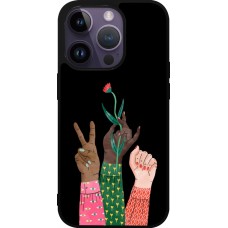 Coque iPhone 15 Pro - Silicone rigide noir Womens day 2026 2