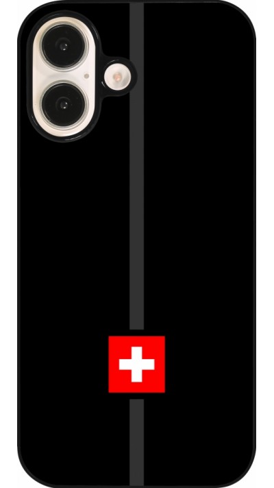 Coque iPhone 16 - Canton CH noir