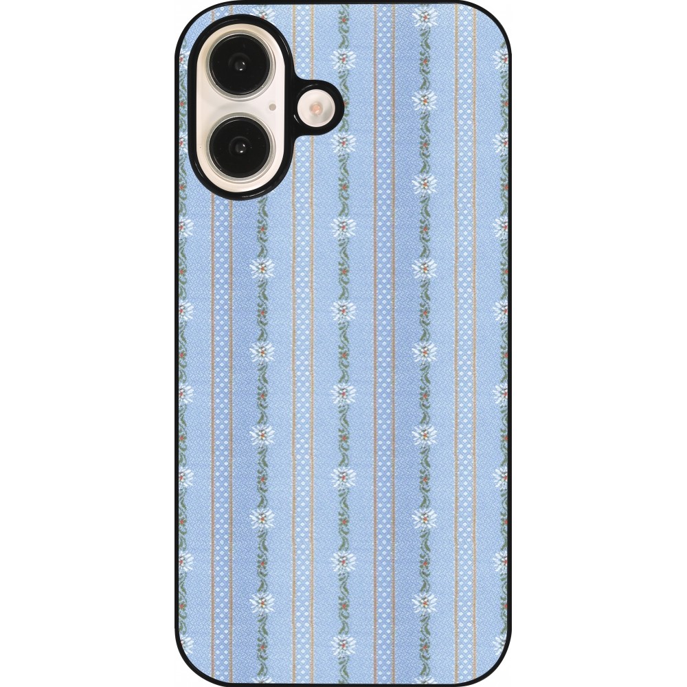 iPhone 16 Case Hülle - Edelweiss