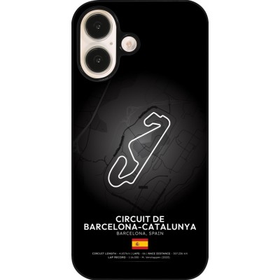 Coque iPhone 16 - F1 Track 2025 Spain
