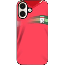 iPhone 16 Case Hülle - Iran 2022 personalisierbares Fussballtrikot
