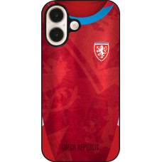 iPhone 16 Case Hülle - Tschechische Republik personalisierbares Fussballtrikot