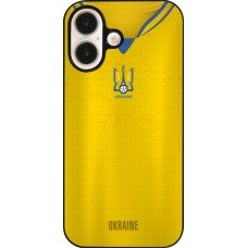 Coque iPhone 16 - Maillot de football Ukraine