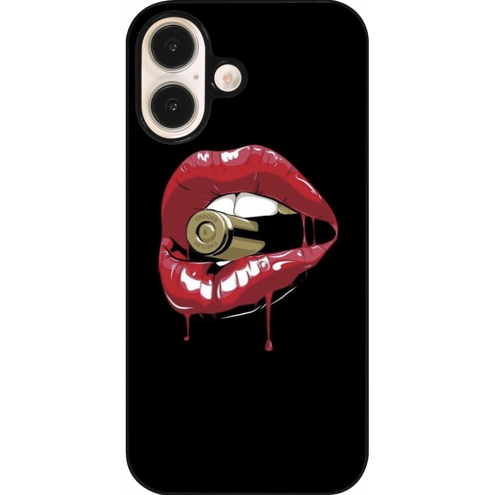Coque iPhone 16 - Lips bullet