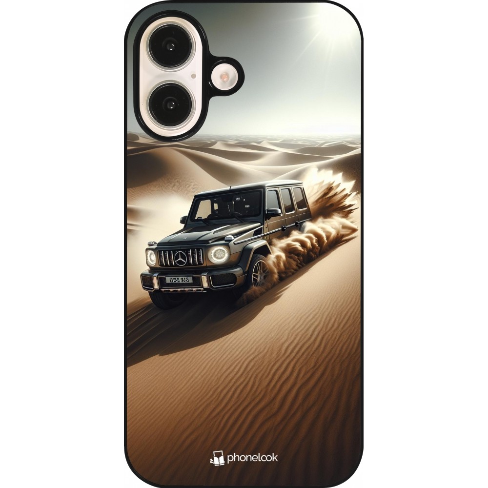 Coque iPhone 16 - Mercedes G Drift Desert