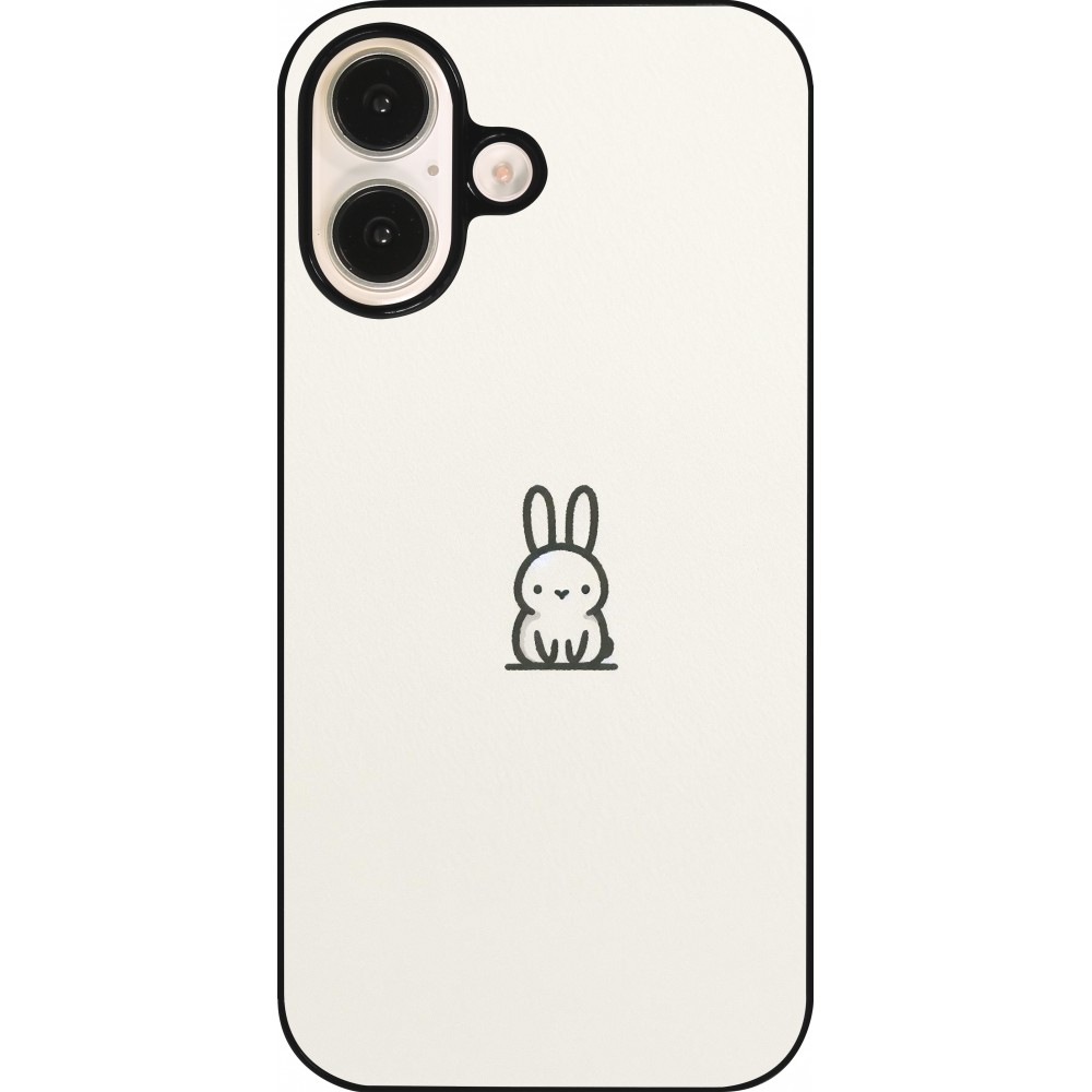iPhone 16 Case Hülle - Minimal Häschen Süße