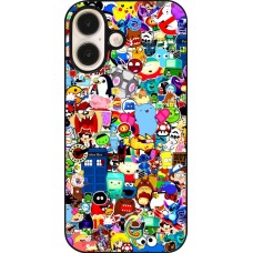 Coque iPhone 16 - Mixed cartoons