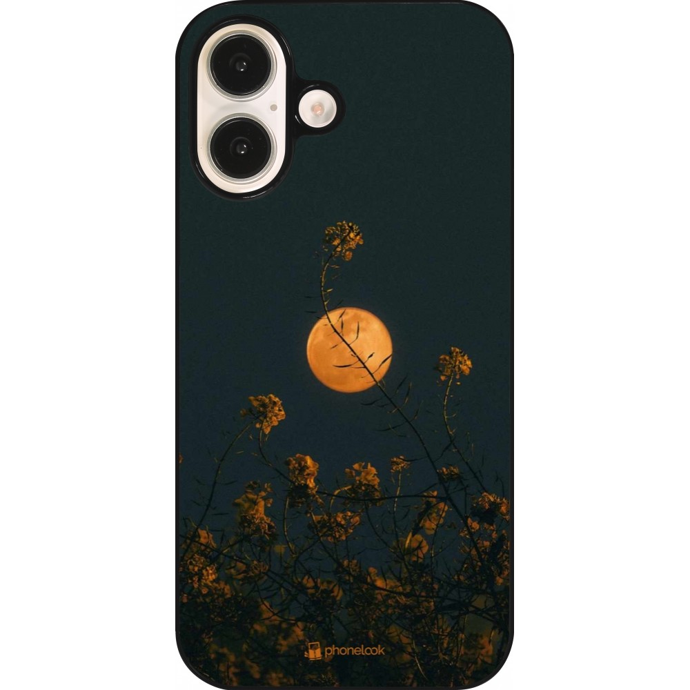 Coque iPhone 16 - Moon Flowers