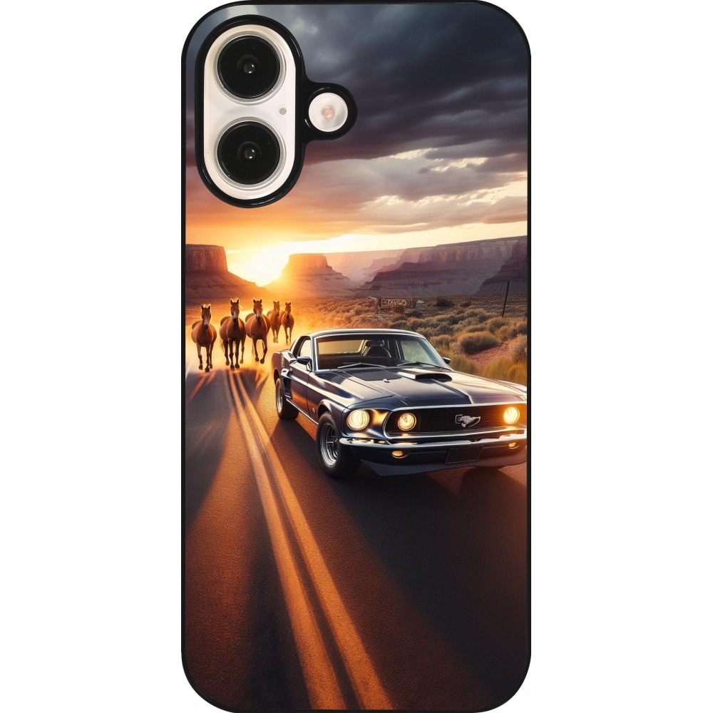 Coque iPhone 16 - Mustang 69 Grand Canyon