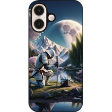 Coque iPhone 16 - Samurai Katana Lune